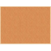 Дошка коркова 90х120 см з дерв`яною рамою, JOBMAX