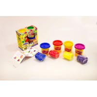 Тісто для ліплення «Master Do» 4 банки по 50 г, у коробці 11х5,5х11 см, ТМ Данко Тойс