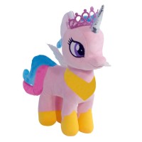 М`яка іграшка «Коник 003/7» 33х11х36 см рожева, ПП Копиця