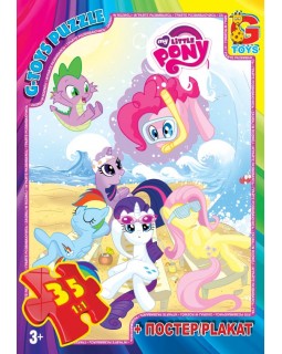 Пазли «My little Pony», 35 елементів, ТМ G-Toys