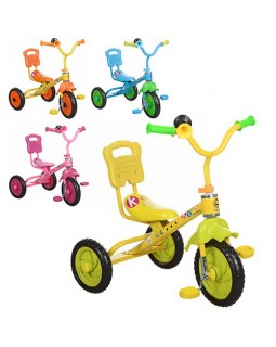 Велосипед дитячий 3-х колісний, з клаксоном, в асортименті
