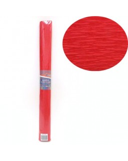Гофро-папір 150 %, 50 х 200 см, 95 гр/м2, червоний, TM J.Otten