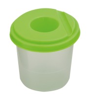 Склянка-непроливайка одинарна салатова, ТМ Zibi