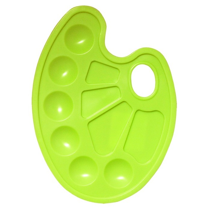 Палітра для малювання салатова, TM Zibi