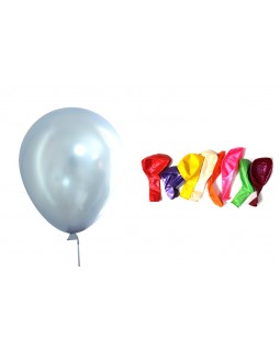 Кульки повітряні 30 см різнокольорові перламутрові, 100 шт. в упаковці, ТМ Leader