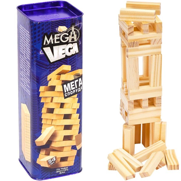 Гра настільна «MEGA VEGA» розвиваюча, у коробці 27х9х9 см, ТМ Данко Тойс