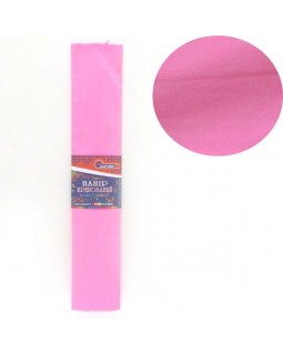 Гофро-папір 55 %, 50 х 200 см, 20 гр/м2, світло-рожевий, TM J.Otten