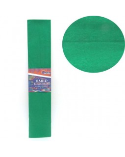 Гофро-бумага 55%, 50х200 см, 20 гр/м2, зеленый, TM J.Otten