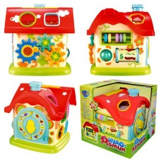 Іграшка сортер «Будиночок» логіка, в коробці 21х20х19 см