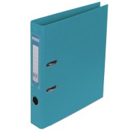 Папка-реєстратор «ELITE» А4 двостороння збірна 50 мм PP блакитна, ТМ Buromax