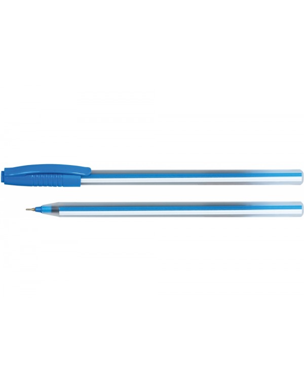 Ручка «Line», масляна, синя, 0,7 мм, ТМ Economix