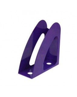 Лоток «Райдуга», вертикальний, пластиковий, фіолетовий, 300х230х80 мм, ТМ Economix