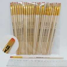 Пензлик нейлоновий плаский № 4, ТМ J. Otten