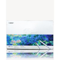 Олівці «Reffine» шестигранні на 36 кольорів у металевій упаковці, ТМ Marco