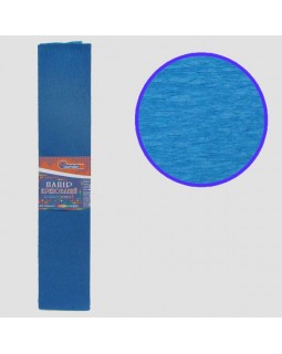 Гофро-бумага 110%, 50 х 200 см, 20 гр/м2, синий, TM J.Otten