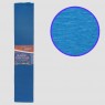 Гофро-бумага 110%, 50 х 200 см, 20 гр/м2, синий, TM J.Otten