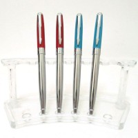 Ручка «Baixin» кулькова поворотна з металевим корпусом, в асортименті, ТМ Baixin