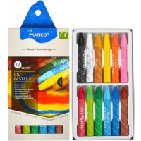 Пастель «Create Something» масляна на 12 кольорів, ТМ Marco