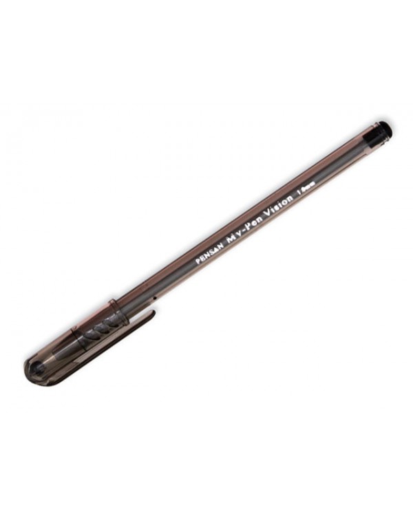 Ручка масляная, черная, аналог, ТМ Pensan