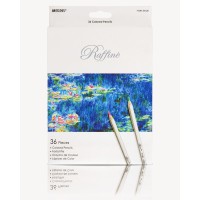 Олівці «Reffine» шестигранні на 36 кольорів, ТМ Marco