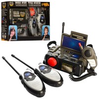 Рація 24 см зі станцією та звуком, на батарейці, у коробці 29х21х7 см