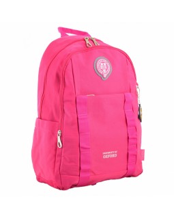 Подростковый рюкзак «OX 348» розовый, 45х30х14 см, ТМ YES