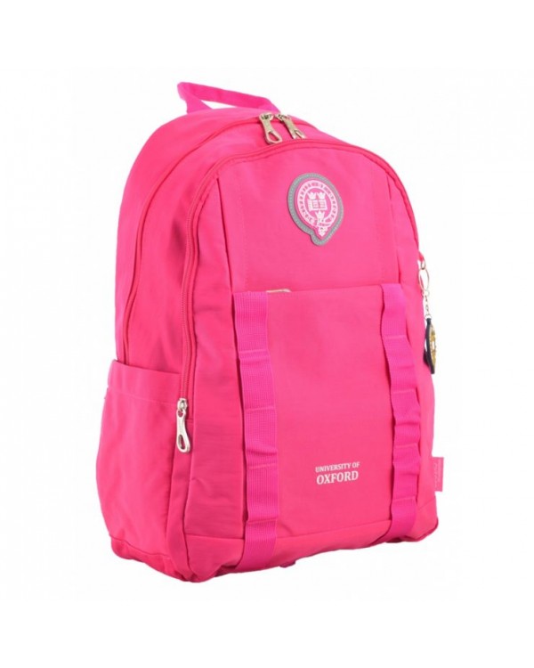 Рюкзак підлітковий «OX 348» рожевий, 45х30х14 см, ТМ YES