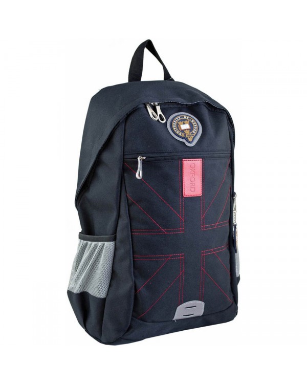 Рюкзак підлітковий «OX 316» чорний, 46,5х30,5х15,5 см
