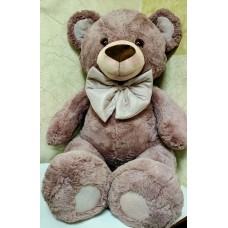 М`яка іграшка «Ведмедик Бублик 3» 120 см, пудровий, ПП Копиця