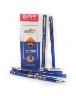 Ручка пиши-стирай, синяя, темп. исчезновение, 0,5 мм, TM J.Otten