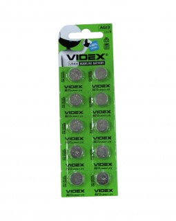 Батарейка Videx AG 13/10 BL