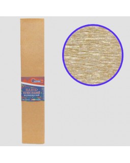 Гофро-бумага 30%, 50 х 200 см, 20 гр/м2, общ. 26 гр/м2, перламутрово-бронзовый, TM J.Otten