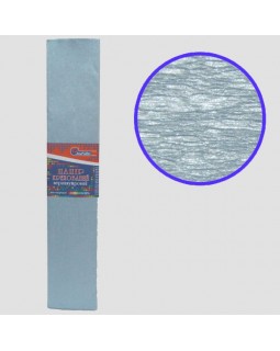 Гофро-бумага 30%, 50 х 200 см, 20 гр/м2, общ. 26 гр/м2, перламутрово-голубой, TM J.Otten