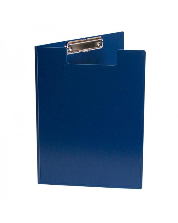 Папка - планшет з затиском А5, синя, ТМ Бриск