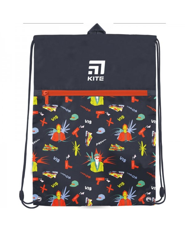 Сумка для обуви с карманом Kite Education 49х36 см
