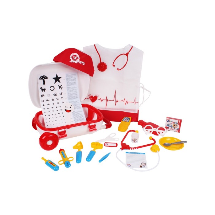 Набір «Маленький лікар» з 21 предмета, у валізі 34,5х26х16 см, ТМ Технок