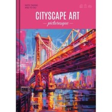 Канцелярська книга «Міста» А4 на 96 аркушів у клітинку з твердою палітуркою та ламінованою обкладинкою, в асортименті, ТМ Рюкзачок