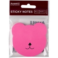 Блок паперу «Bear» з клейким шаром 70х70 мм на 50 аркушів, TM Axent