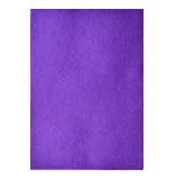 Фетр 21х30 см товщиною 1,2 мм 10 аркушів, пурпурний, Santi