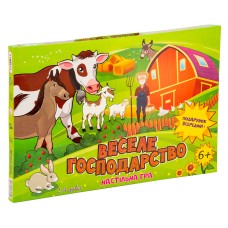 Гра настільна «Веселе господарство», у коробці 37х25,5х2 см, ТМ Strateg