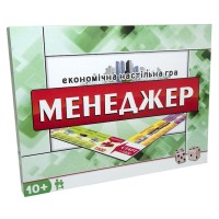 Гра велика настільна «Менеджер», у коробці 38х29х4 см, ТМ Strateg
