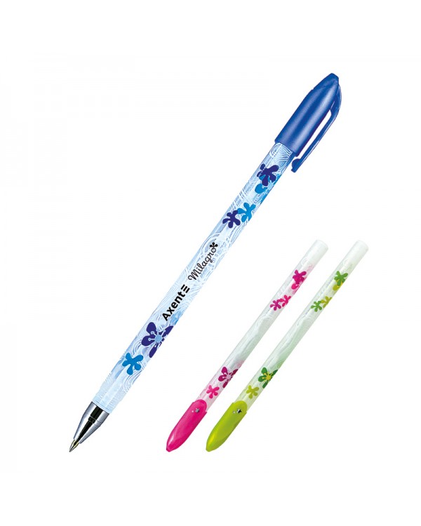 Ручка «Milagro», шариковая, синяя, в ассортименте, ТМ Axent