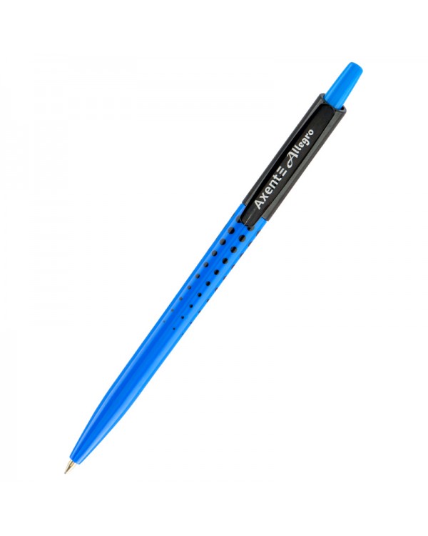 Ручка «Allegro», кулькова, автоматична, синя, ТМ Axent