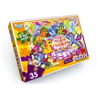 Пазли м'які на 35 елементів, ТМ Данко Тойс