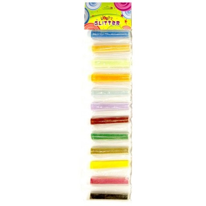 Пісок кольоровий матовий на стрічці 12 кольорів, ТМ J.Otten