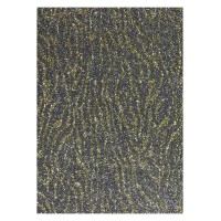 Фоаміран з глітером золото з сірим принт тигровий 2 мм, 10 арк, 20 х 30 см, eva, opp, Флексика