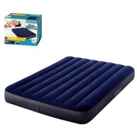 Матрац надувний 137х191х25 см синій з максимальним навантаженням до 170 кг, у коробці 28х11х36 см, ТМ Intex