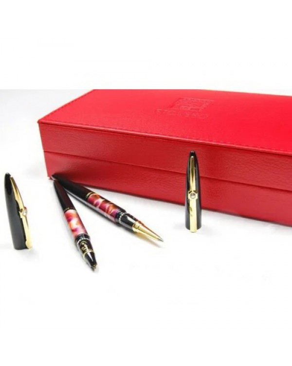 Ручка капиллярная, красный корпус, в картонном пенале, ТМ Picasso