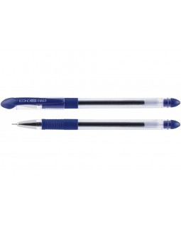 Ручка «FIRST», гелева, синя, 0,5 мм, TM Economix
