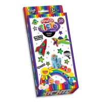 Набір тіста для ліплення «Master Do» 20 кольорів по 20 г, у коробці 12х2х25 см, ТМ Данко Тойс